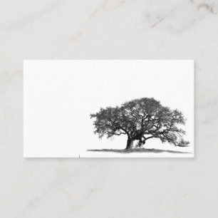 CARTE DE VISITE OAK TREE