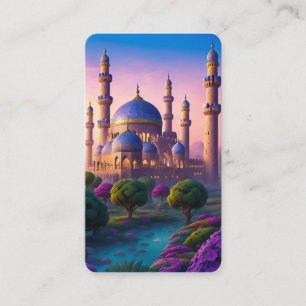 Carte De Visite Oasis du château du minaret Signet