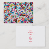 Carte De Visite Oaxaca Mexique Boho ethnique hispanique maya (Devant / Derrière)