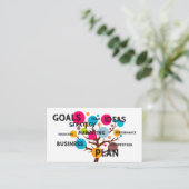 Carte De Visite Objectifs du consultant (Debout devant)