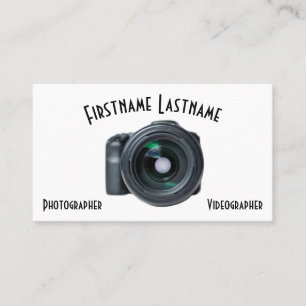 Carte De Visite Objectifs pour appareils photo reflex numériques p
