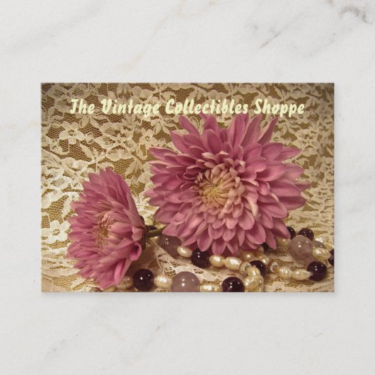 Carte De Visite Objet de collection vintage (Devant)