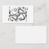 Carte De Visite Objet impossible ( vous pouvez ajouter des mots ) (Devant / Derrière)
