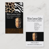 Carte De Visite Objets de collection africains : Afro-américain (Devant / Derrière)