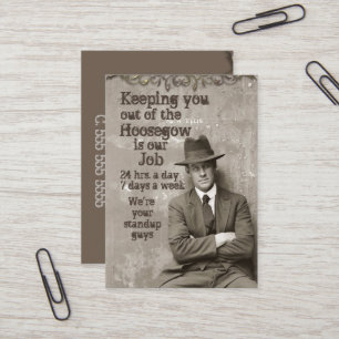 Carte De Visite Obligations vintages de cautionnement de fusil