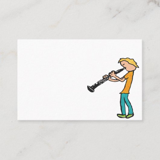 Carte De Visite Oboe (Devant)