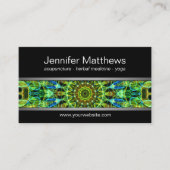 Carte De Visite Observant au-dessus de vous le mandala (Devant)