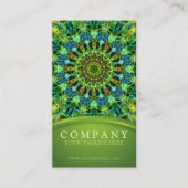 Carte De Visite Observant au-dessus de vous le mandala (Devant)