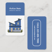 Carte De Visite Observateur de la maison (Devant / Derrière)