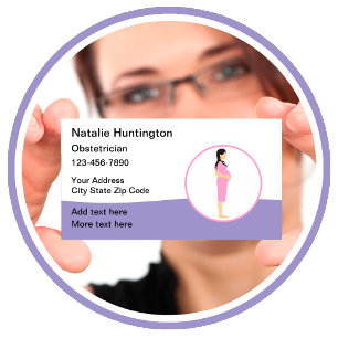 Carte de visite obstétricien gynécologue