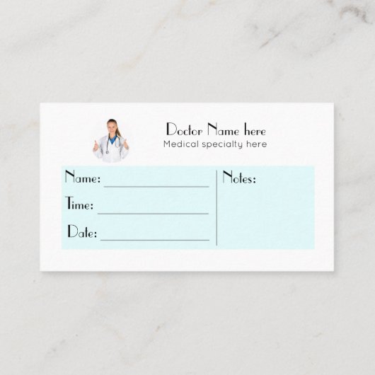 Carte De Visite Obstétricien gynécologue OBGYN code QR moderne Bus (Dos)