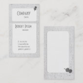 Carte De Visite Occupation des services de l'entreprise (Devant / Derrière)