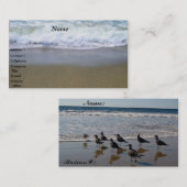 Carte de visite Ocean Art_ (Devant / Derrière)