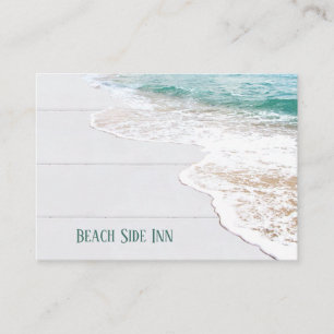 Carte De Visite Ocean Beach Sur Wood