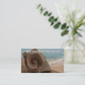 Carte De Visite Océan de location de coquillage de Chambre de (Debout devant)