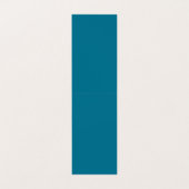 Carte De Visite Océan Eau Bleu Arrière - plan Étroit Debout (Intérieur déplié)