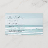 Carte De Visite Océan Logo (Dos)