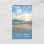 Carte De Visite Ocean Photo Beach Guest House (Devant)