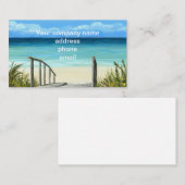 Carte De Visite Ocean Sea Beach 147 (Devant / Derrière)