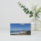 Carte De Visite Ocean Waves Beach Hawaii Photographie (Debout devant)