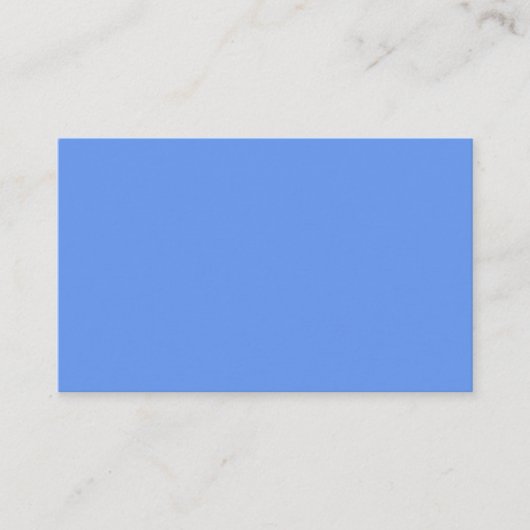 Carte de visite Océanie bleue de Cornflower (Devant)