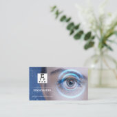 Carte De Visite Oculiste | optican (Debout devant)