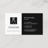 Carte De Visite Oculiste | optican (Devant)