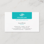 Carte De Visite Oculiste | Optican Professional (Devant)