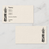 Carte De Visite Odalisque (Devant / Derrière)