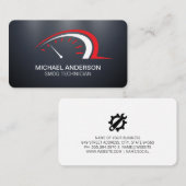 Carte De Visite Odomètre | Services Auto (Devant / Derrière)