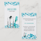 Carte De Visite Odontologist Business Card (Devant / Derrière)