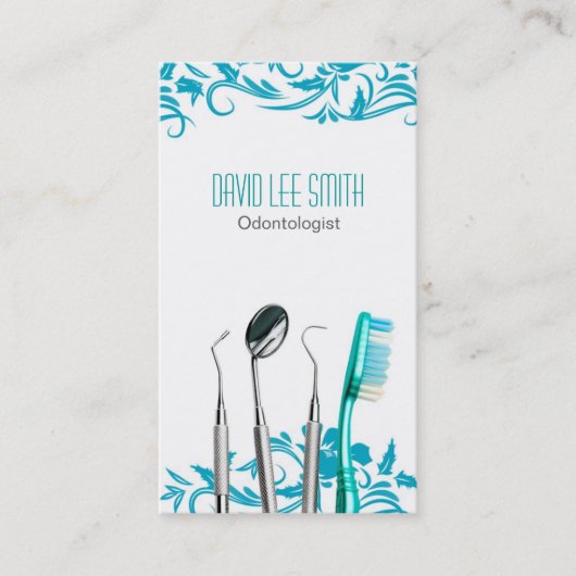 Carte De Visite Odontologist Business Card (Devant)