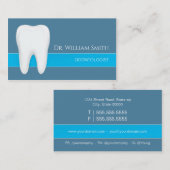 Carte De Visite Odontologue/dentiste dentaire/ (Devant / Derrière)
