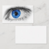 Carte de visite, oeil (Devant / Derrière)