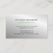 Carte De Visite Oeil (Dos)