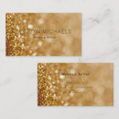 Carte De Visite Oeil attrapant, conception chic (Devant / Derrière)