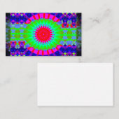 Carte De Visite Oeil cosmique (Devant / Derrière)