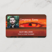 Carte De Visite Oeil couchant 2106 (Devant)