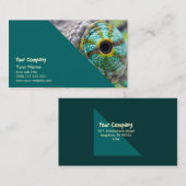 Carte De Visite Oeil de caméléon (Devant / Derrière)