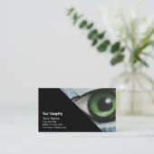 Carte De Visite Oeil de graffiti (Debout devant)