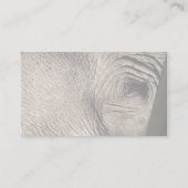Carte De Visite Oeil d'éléphant (Dos)