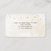 Carte De Visite Oeil d'or - Triple Lune  (Dos)