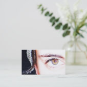 Carte De Visite oeil droit (Debout devant)