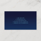 Carte De Visite OEil égyptien de Horus - Ornement de Wadjet (Dos)