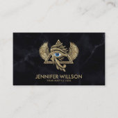 Carte De Visite OEil égyptien de Horus - Ornement de Wadjet (Devant)