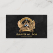 Carte De Visite OEil égyptien de Horus - Ornement de Wadjet (Devant)