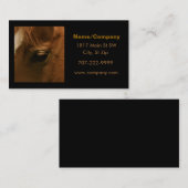 Carte De Visite Oeil équin (Devant / Derrière)