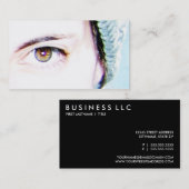Carte De Visite oeil gauche (Devant / Derrière)