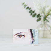 Carte De Visite oeil gauche (Debout devant)