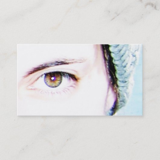 Carte De Visite oeil gauche (Devant)